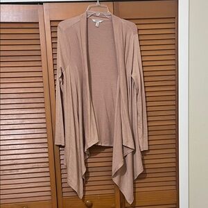 Banana Republic Women's Beige Drape Cardigan